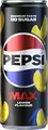 Pepsi Max Lemon burk Sleek can