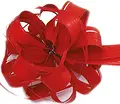 Dragbandsrosett Röd Country Bow 17 mm Molli Pack